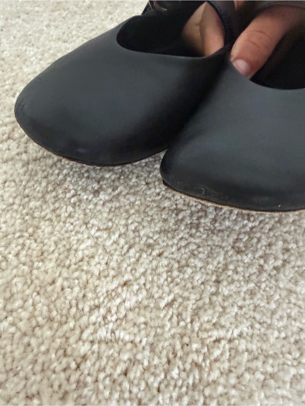 Reformation Ballet Flats Bethany Buckle in Leather Black - Picture 11 of 12